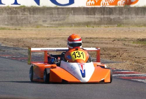 Marcel Maasmann positief over de 250cc Superkart van MS Kart